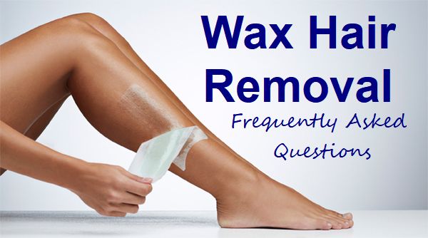 Hair wax removal faq