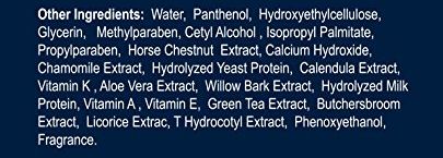 Revitol Hair Removal Cream - ingredients