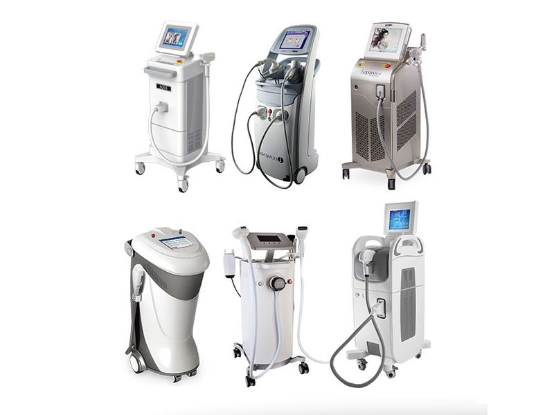 image of laser hair removal types