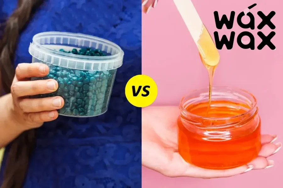 image - hard wax vs soft wax
