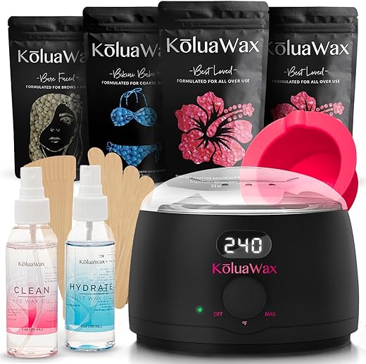 KoluaWax Premium Waxing Kit