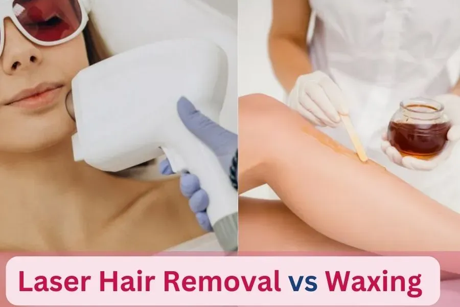 laser vs waxing