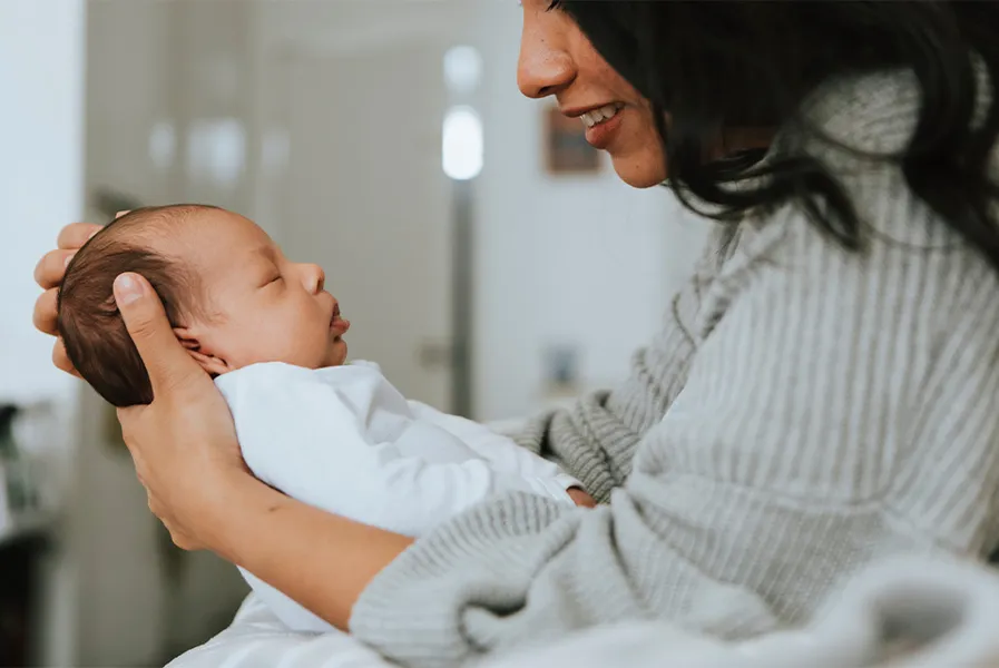 Efficient hair removal routine setup designed for busy new mothers with limited time