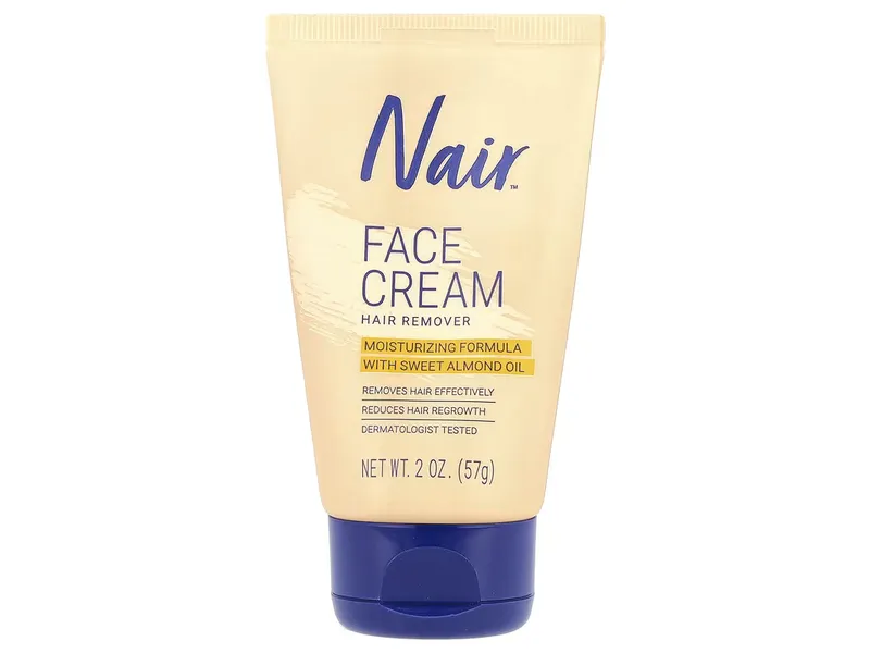 Nair Face Cream with Sweet Almond Oil