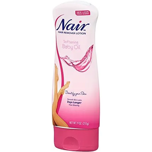 Nair Hair Removal Lotion with Baby Oil